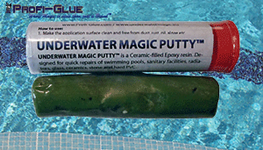 Underwater Magic Putty لإصلاح الشقوق والثقوب في المناطق الرطبة
