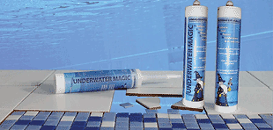 عبوة Underwater Magic Adhesive and Sealant لإصلاح المسابح